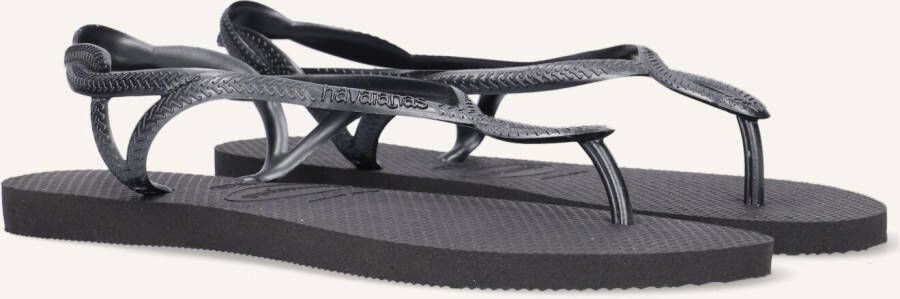 HAVAIANAS Teenslippers Dames Luna Maat: 41 Materiaal: Rubber Kleur: Zwart