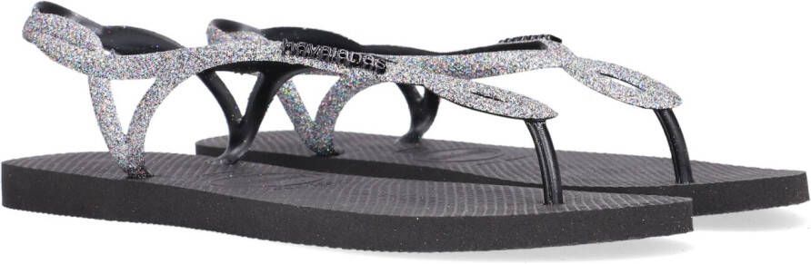HAVAIANAS Teenslippers Dames Luna Premium Ii Maat: 31 32 Materiaal: Rubber Kleur: Zwart