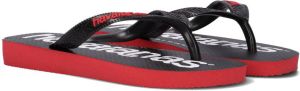 Havaianas Top Logomania 2 Unisex Slippers Zwart Rood