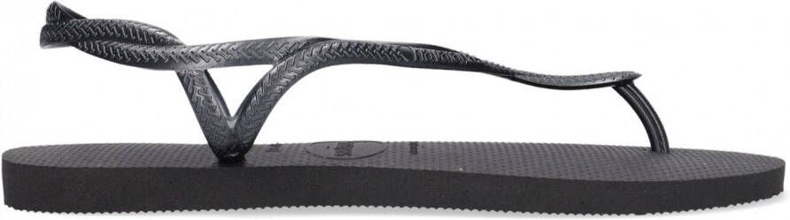 HAVAIANAS Teenslippers Dames Luna Maat: 41 Materiaal: Rubber Kleur: Zwart - Foto 2