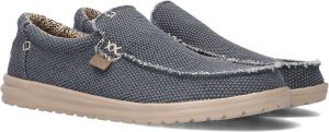 Heydude Blauwe Instappers Mikka Braided