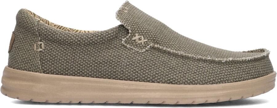 HEYDUDE Instappers Heren Mikka Braided Maat: 44 Materiaal: Textiel Kleur: Groen - Foto 4