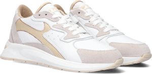 Hip H1051 Lage sneakers Leren Sneaker Meisjes Kids Beige