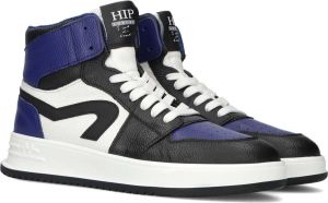 Hip H1012 Hoge sneakers Leren Sneaker Kids Blauw