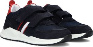 Hip H1559 Lage sneakers Leren Sneaker Jongens Blauw