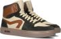 Hip H1665 Hoge sneakers Leren Sneaker Kids Groen - Thumbnail 1