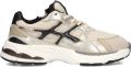 Hip leren sneakers beige Leer Sneaker van - Beige