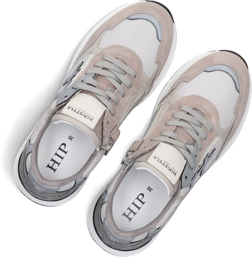 Hip Jongens Lage sneakers Chunky zool H1829 Taupe Leer - Foto 3