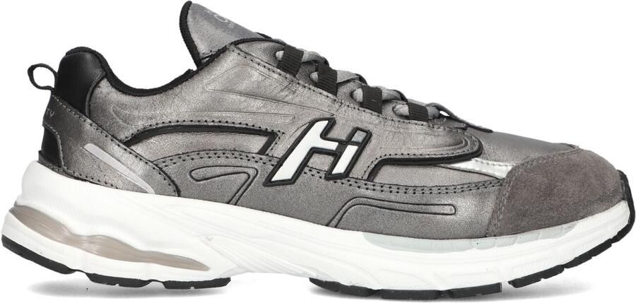 Hip H1660 Sneakers Meisjes Leren Sneaker Grijs
