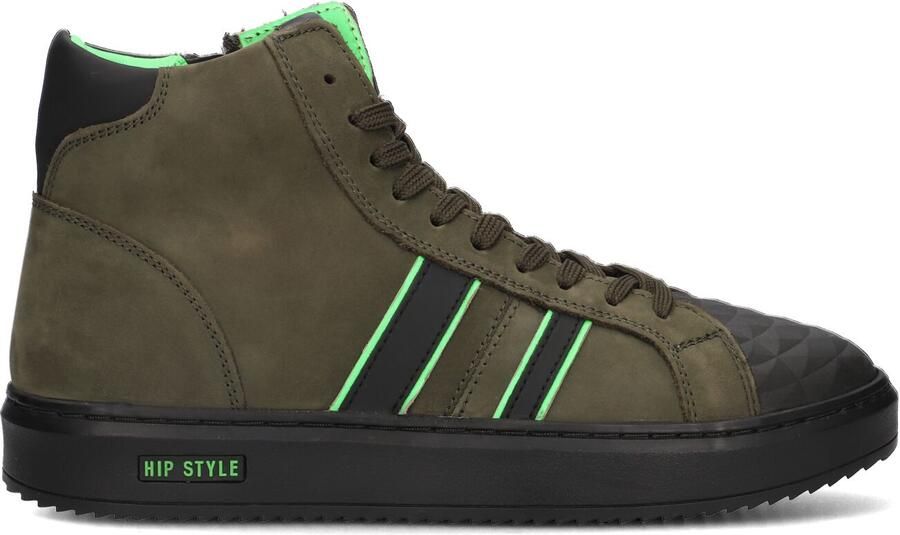 Hip H1943 Hoge sneakers Jongens Kids Groen