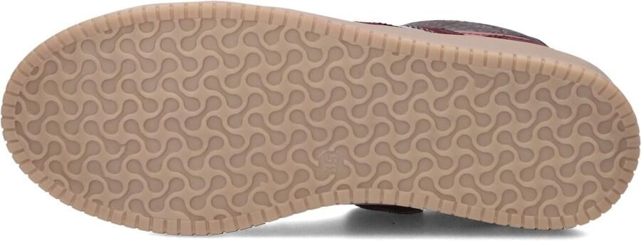 Hip leren sneakers bordeaux Rood Meisjes Leer - Foto 5