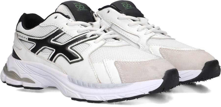 Hip H1161 Sneakers Jongens Leren Sneaker Wit