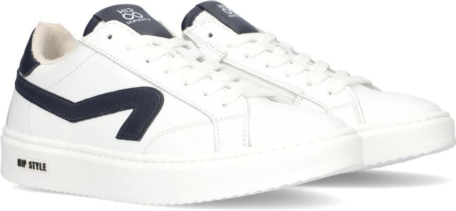 Hip H1516 Sneakers Jongens Leren Sneaker Wit