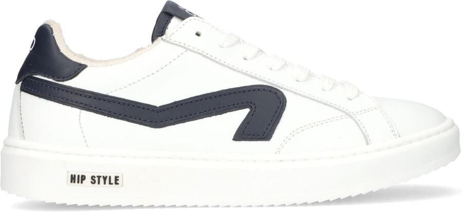 Hip H1516 Sneakers Jongens Leren Sneaker Wit
