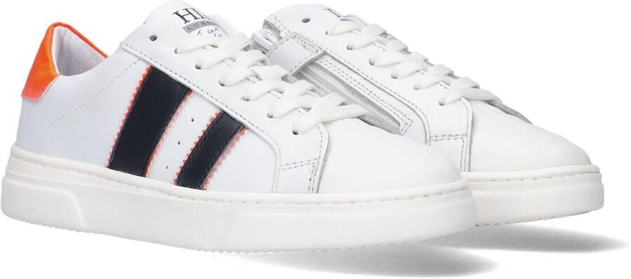 Hip H1610 Lage sneakers Leren Sneaker Jongens Kids Wit