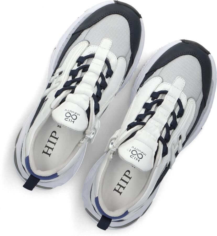 Hip Jongens Lage sneakers Chunky zool H1660 Wit Textiel - Foto 2