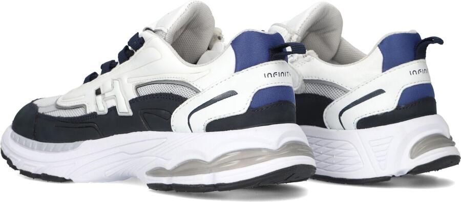 Hip Jongens Lage sneakers Chunky zool H1660 Wit Textiel - Foto 4