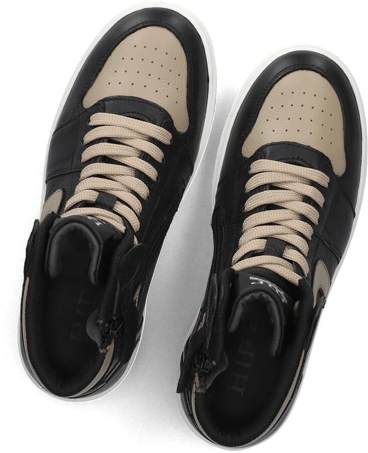 Hip H1765 Sneakers Jongens Leren Sneaker Zwart - Foto 2