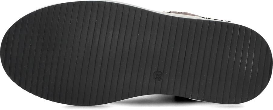 Hip H1765 Sneakers Meisjes Leren Sneaker Zwart - Foto 4