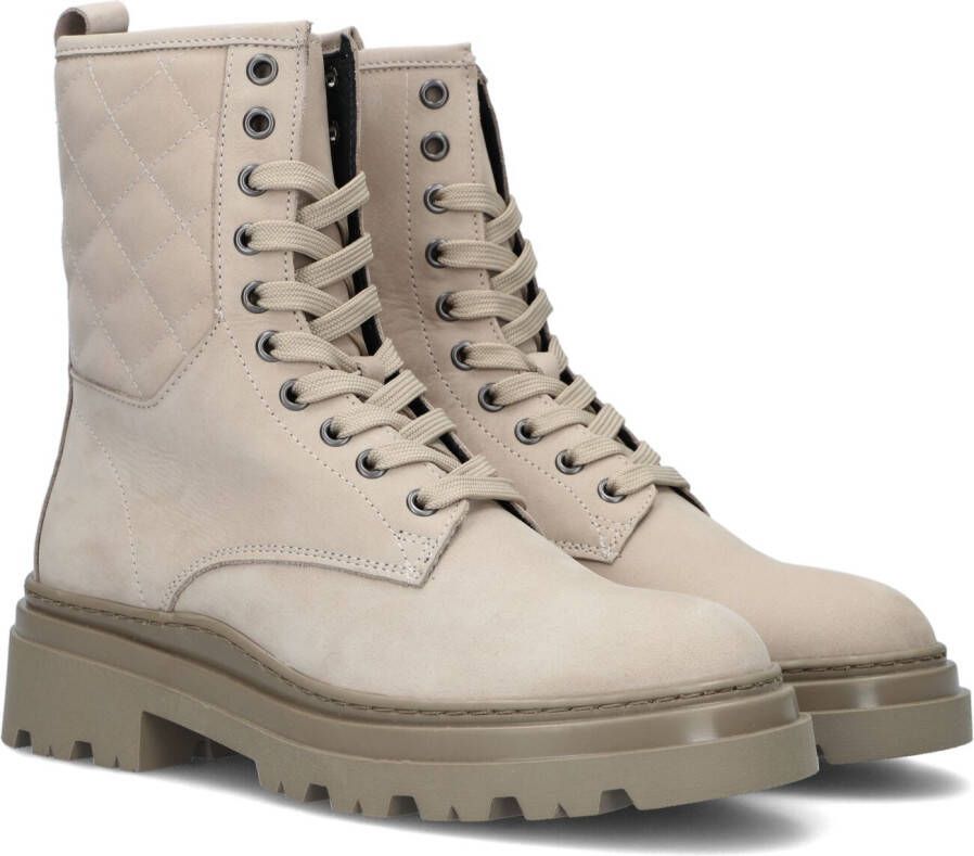 Hip H1218 Veterboots Laarzen Met Veters Meisjes Taupe