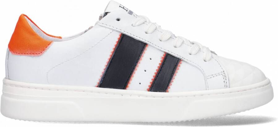 Hip H1610 Lage sneakers Leren Sneaker Jongens Kids Wit