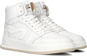 Hip H1012 Hoge sneakers Leren Sneaker Meisjes Wit