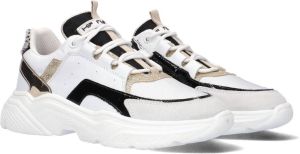 Hip H1023 Lage sneakers Leren Sneaker Meisjes Wit