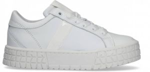Pinocchio Hip H1804 Lage sneakers Leren Sneaker Meisjes Wit