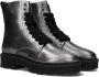 Hip H1630 Veterboots Laarzen Met Veters Meisjes Kids Zilver - Thumbnail 1