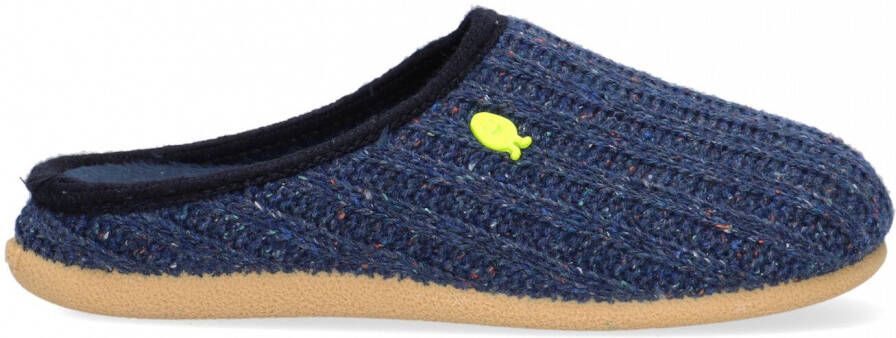 Hot Potatoes Comfy Leonding Junior Pantoffels Sloffen Jongens Blauw