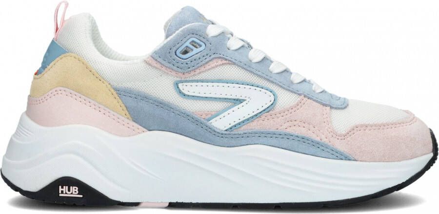 Hub Glide-z Lage sneakers Leren Sneaker Dames Blauw - Foto 2