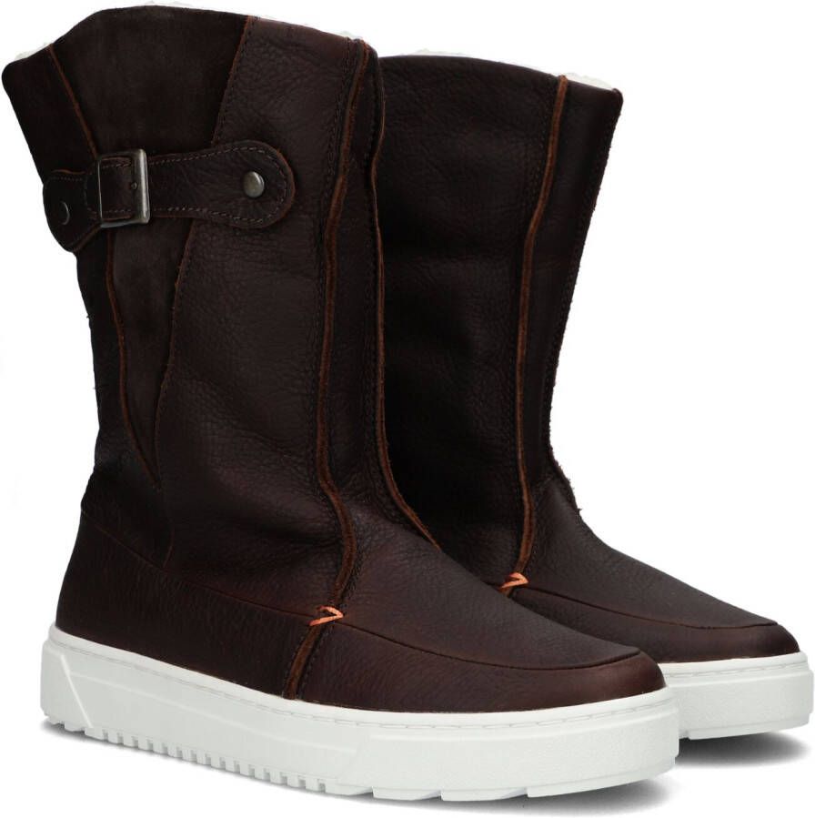 Gorpcore bruin Tinten Snow 3.0 Enkelboots Enkellaarsjes Dames Bruin