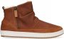 Hub Ridge Enkelboots Enkellaarsjes Dames Cognac - Thumbnail 1