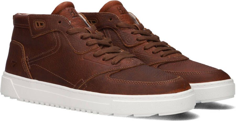 HUB Cognac Hoge Sneaker Nevada