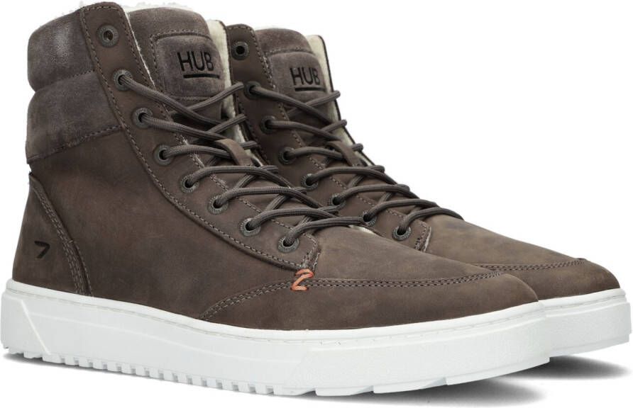 Hub Dublin 2.0 Veterschoenen Hoog Donkergrijs