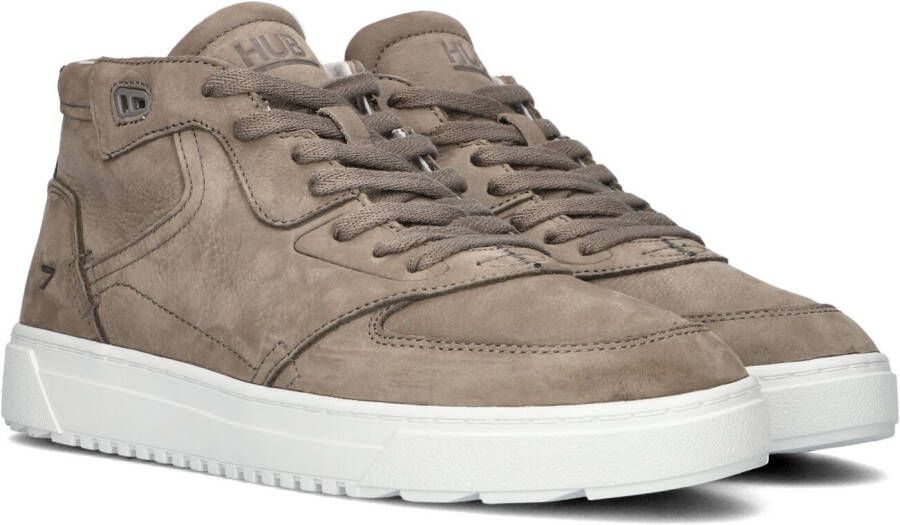 Hub Heren Hoge Sneakers Nevada Brown Heren