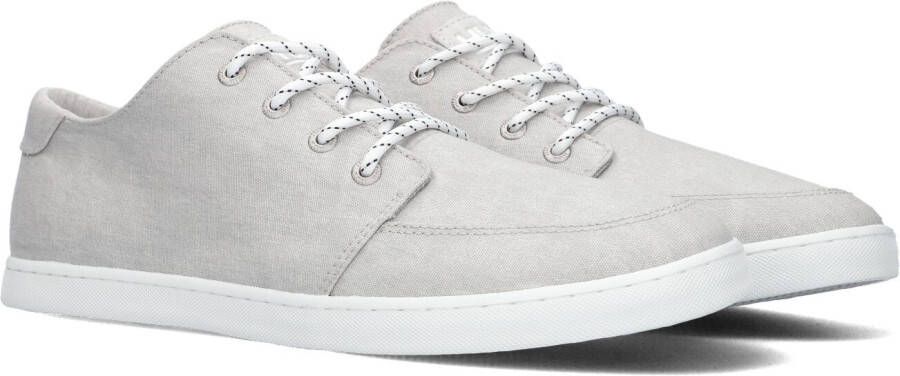 Hub Grijze Tennisgeïnspireerde Sneaker Gray Heren