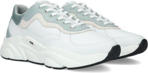 Hub Rock w Lage sneakers Leren Sneaker Dames Groen
