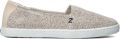 Hub Grijze Instappers Fuji Stijl Gray Dames - Beige