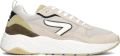 Hub Glide light bone white dark olive Suede Heren - Lichtbeige