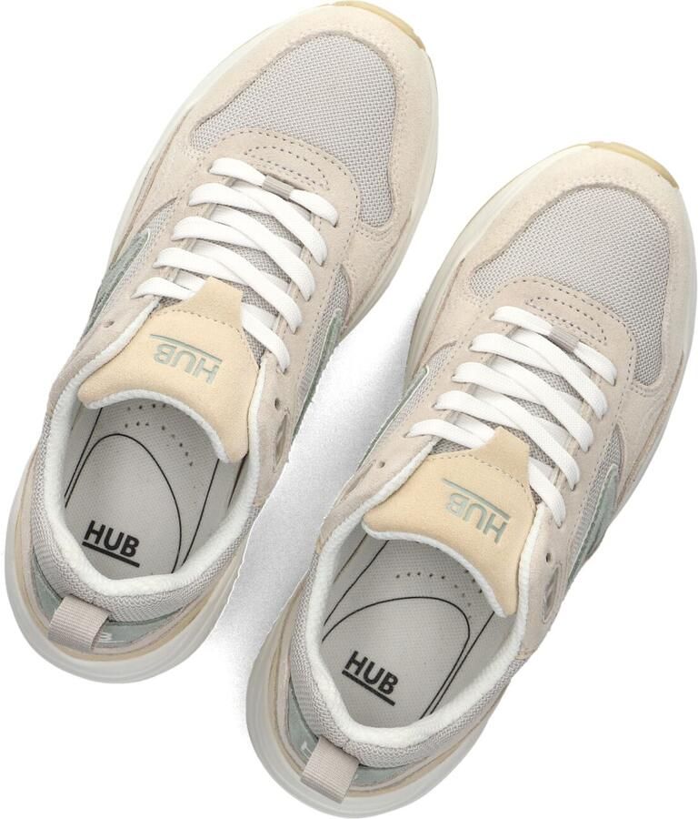 Hub Glide light bone cocumber beige Suede Dames - Foto 2