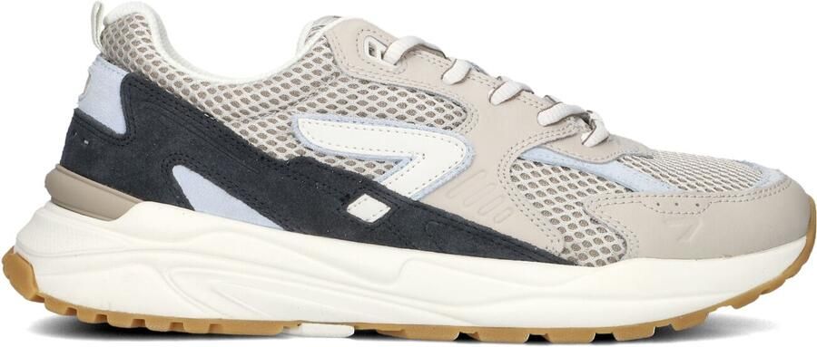 Hub Grid-m Sneakers Heren Leren Sneaker Beige