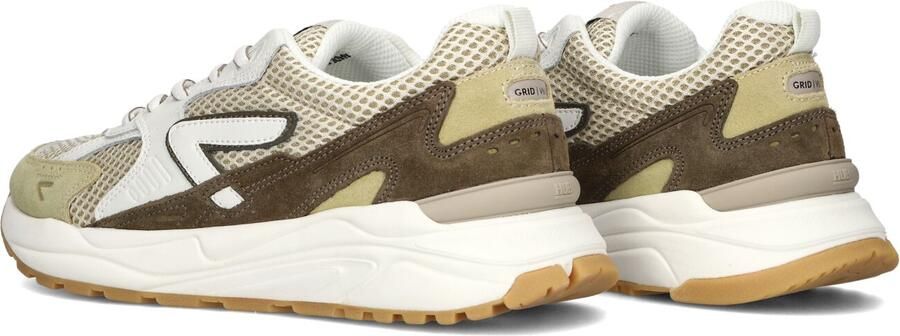 Hub Grid-m Sneakers Heren Beige - Foto 6