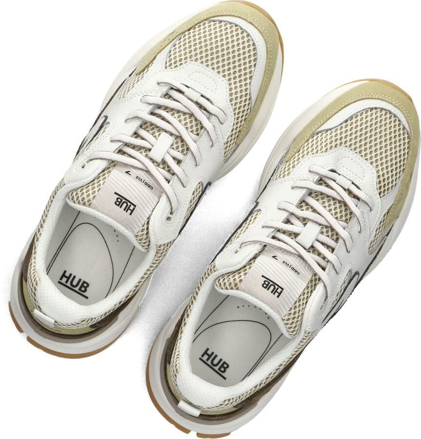 Hub Grid-m Sneakers Heren Beige - Foto 3