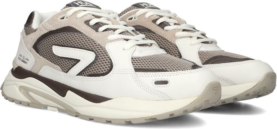 Hub Heren Lage sneakers Chunky zool Slam Beige Suède