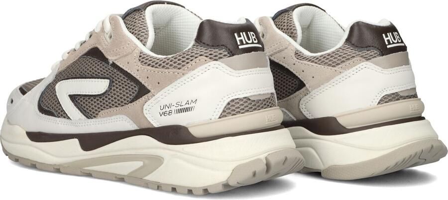 Hub Heren Lage sneakers Chunky zool Slam Beige Suède - Foto 3