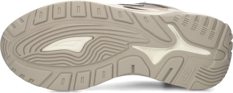 Hub Heren Lage sneakers Chunky zool Slam Beige Suède - Foto 4