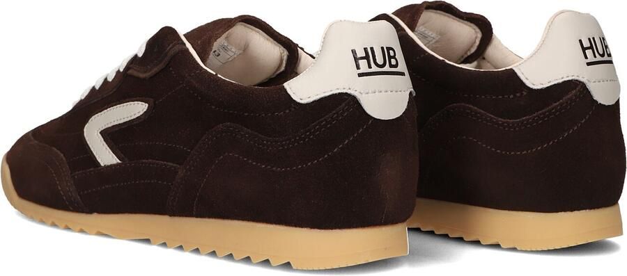 Hub Heren Lage sneakers Dayton Bruin Suède - Foto 3
