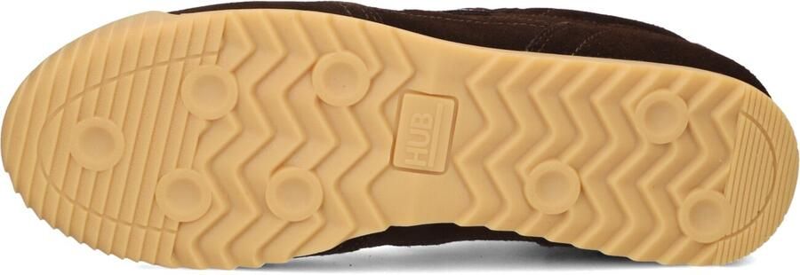 Hub Heren Lage sneakers Dayton Bruin Suède - Foto 4