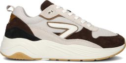Hub Heren Lage sneakers Chunky zool Glide Bruin Suède